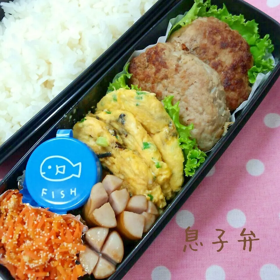 チーズinハンバーグ弁当|まりさん