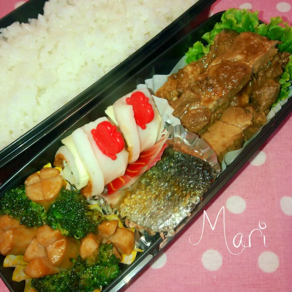 ポークチャップ弁当|まりさん