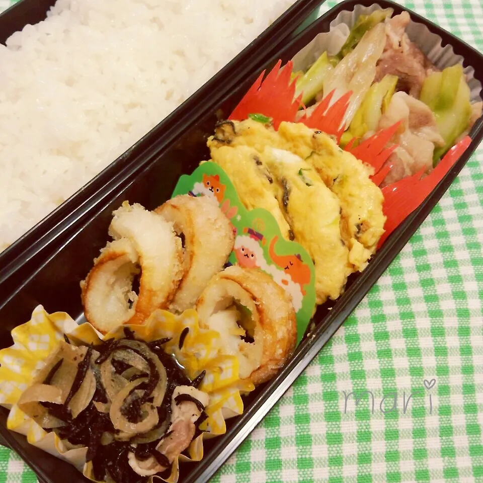 醤油麹炒め弁当|まりさん