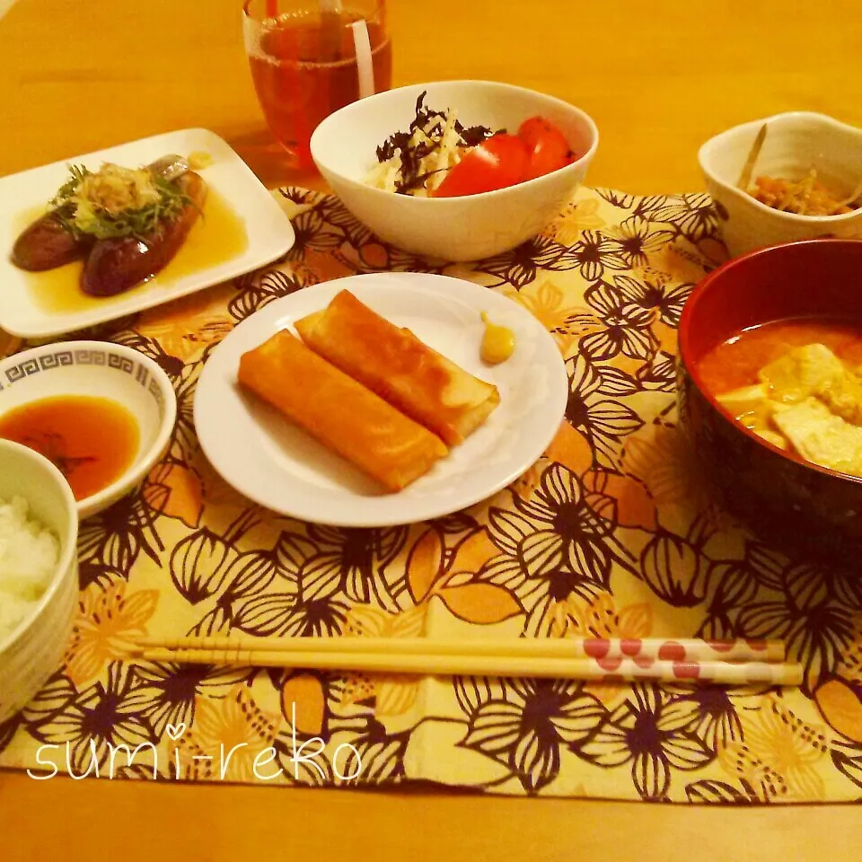 Snapdishの料理写真:いろいろ晩ごはん♪|sumire-koさん