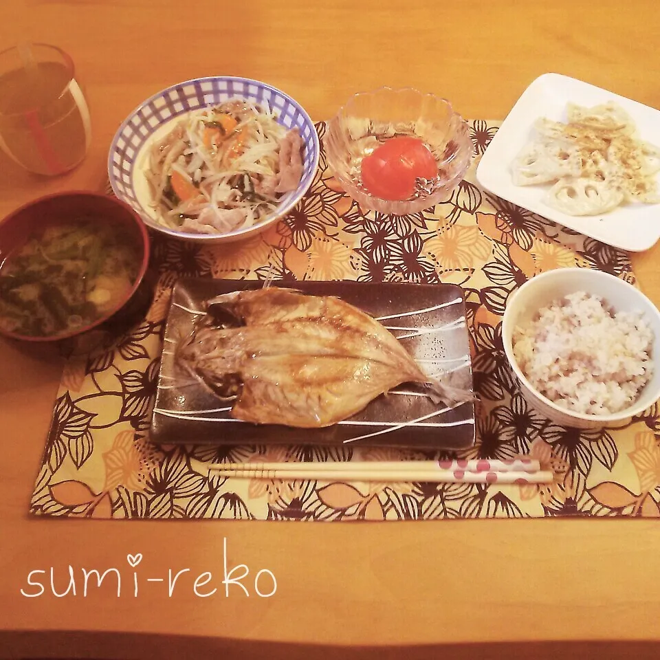 焼き魚定食♪|sumire-koさん