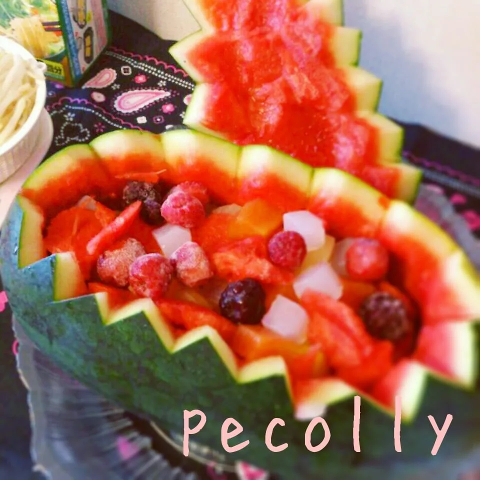 ★まるごとスイカのフルポン★|今井ななこさん