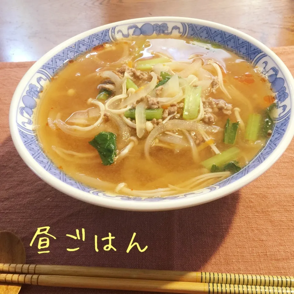 Snapdishの料理写真:味噌ラーメン|yakinasuさん