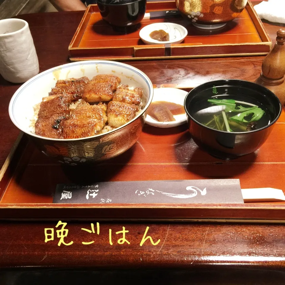 Snapdishの料理写真:関の辻屋さんの上うな丼|yakinasuさん