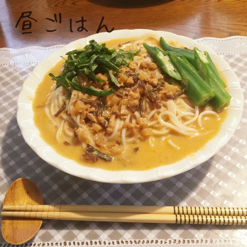 冷麦で冷やし豆乳担々麺|yakinasuさん