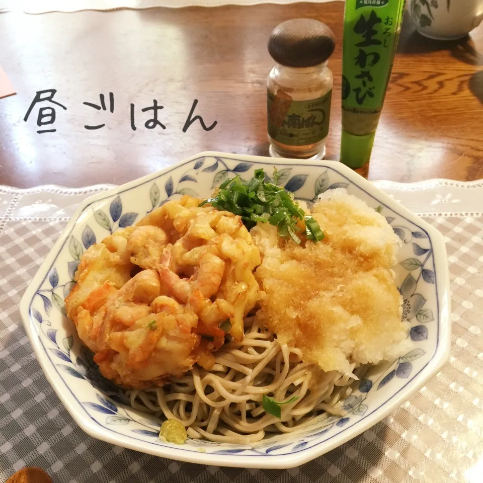 Snapdishの料理写真:冷し天おろし蕎麦|yakinasuさん