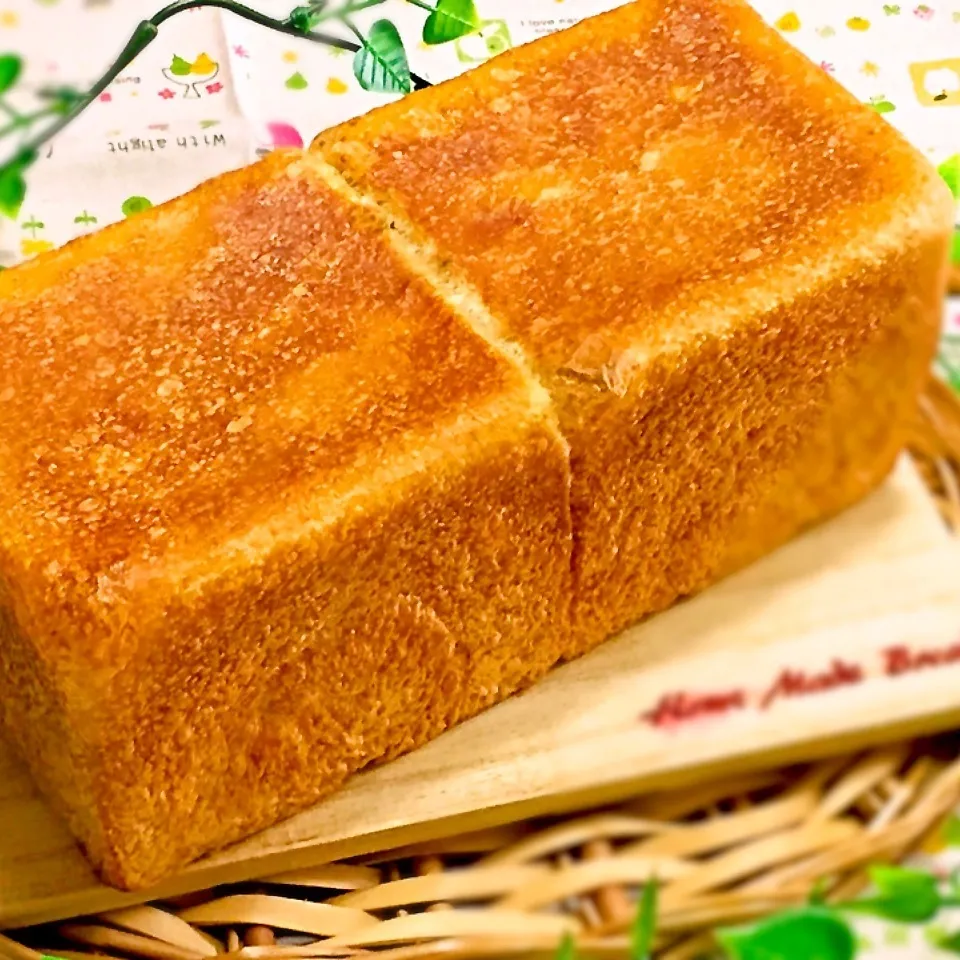 サザエボンさんマネっこ 自家製酵母のプルマン|kurokomamaさん