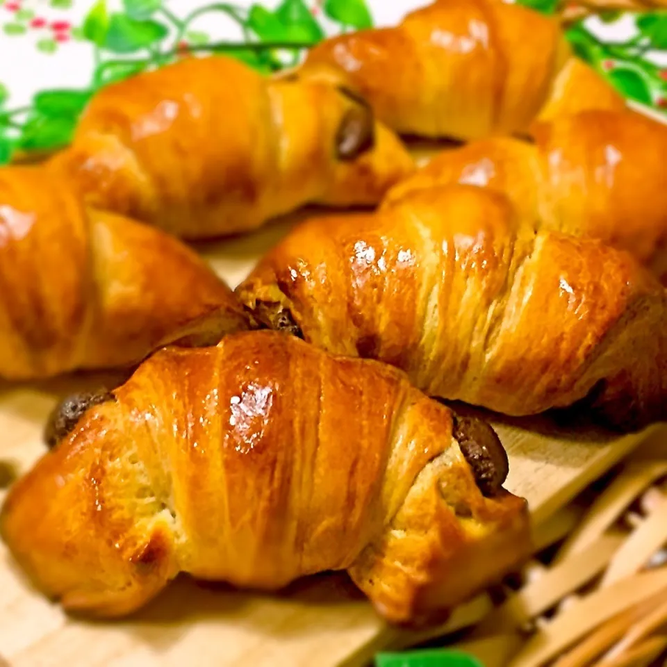 【ユキパン祭り】シート不要クロワッサンdeチョコクロ☆|kurokomamaさん