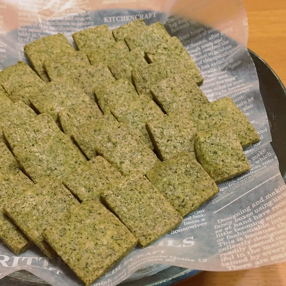 自家製ほうじ茶のクッキー|kurokomamaさん