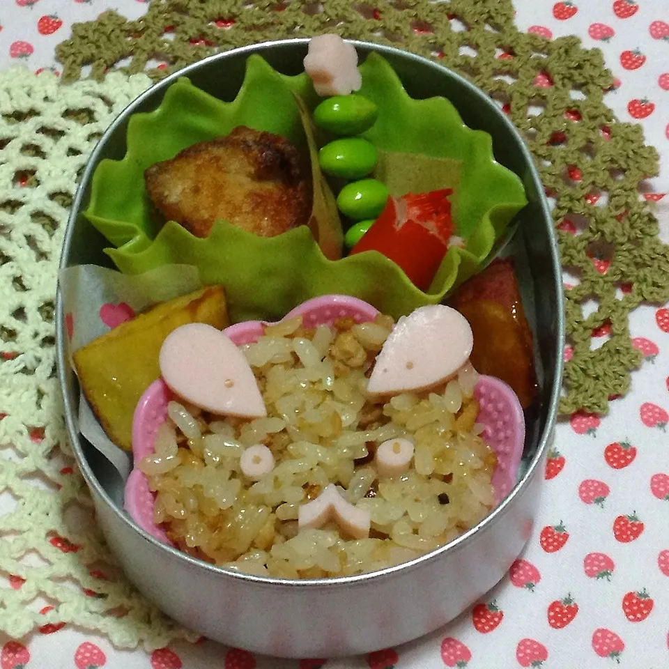 そぼろチャーハン弁当|kurokomamaさん