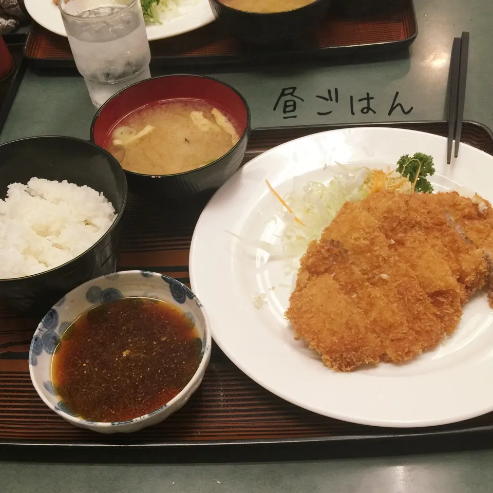 おろしポン酢トンカツランチ|yakinasuさん