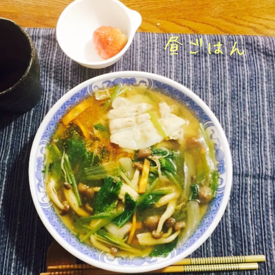 野菜あんかけラーメン、収穫した苺|yakinasuさん