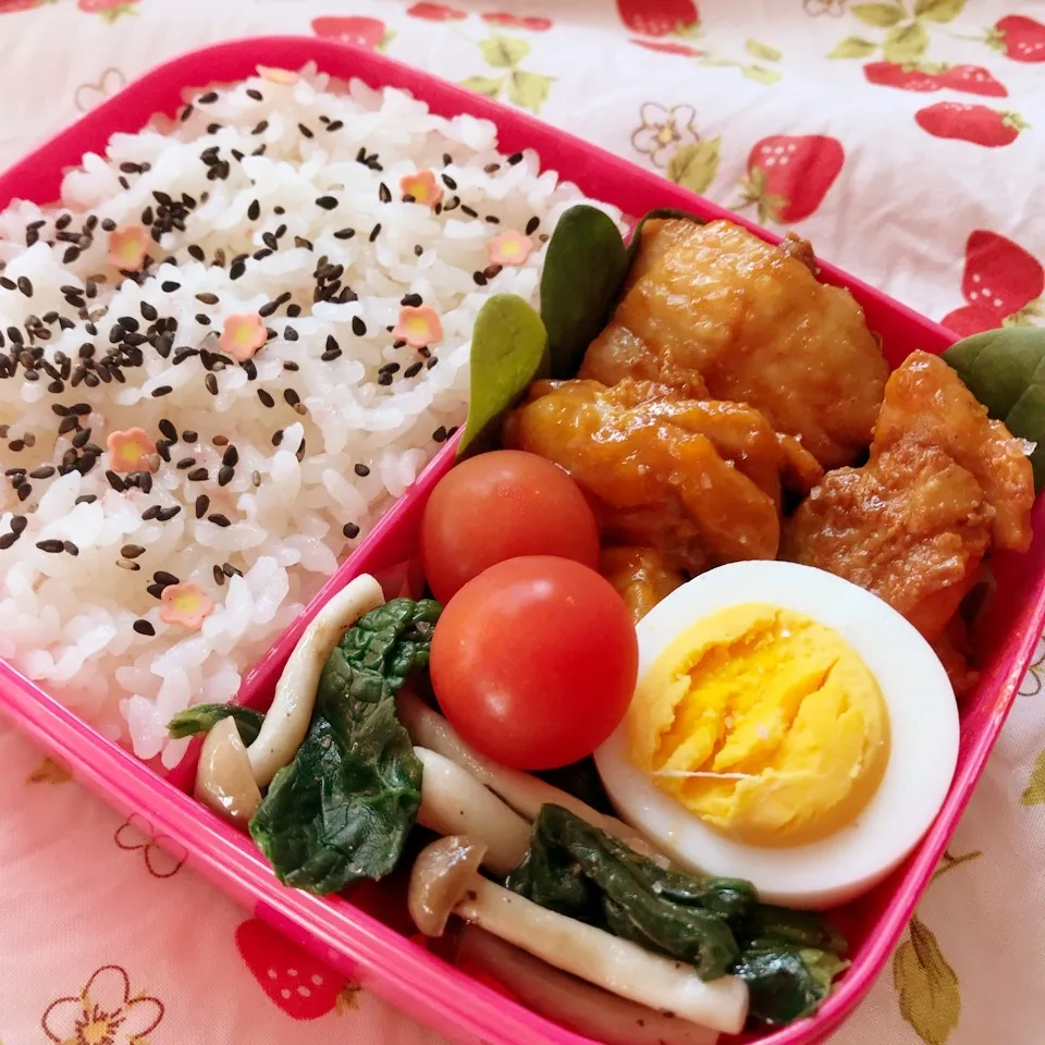 Snapdishの料理写真:タンドリーチキンのお弁当|Yumiko Ozakiさん