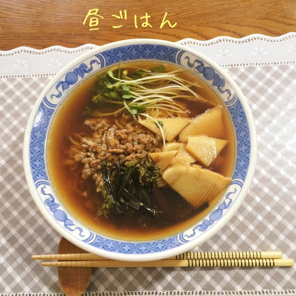 山菜ラーメン|yakinasuさん