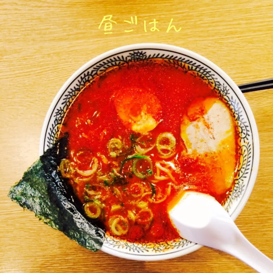 赤豚骨ラーメン|yakinasuさん