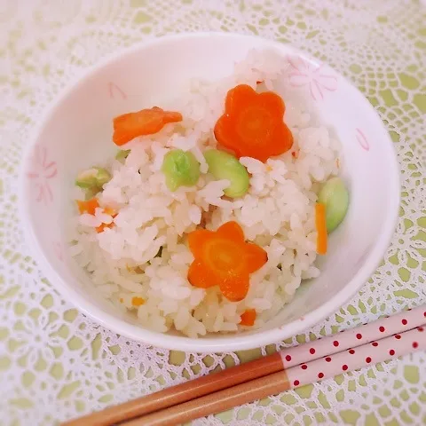 枝豆ごはん|Yumiko Ozakiさん