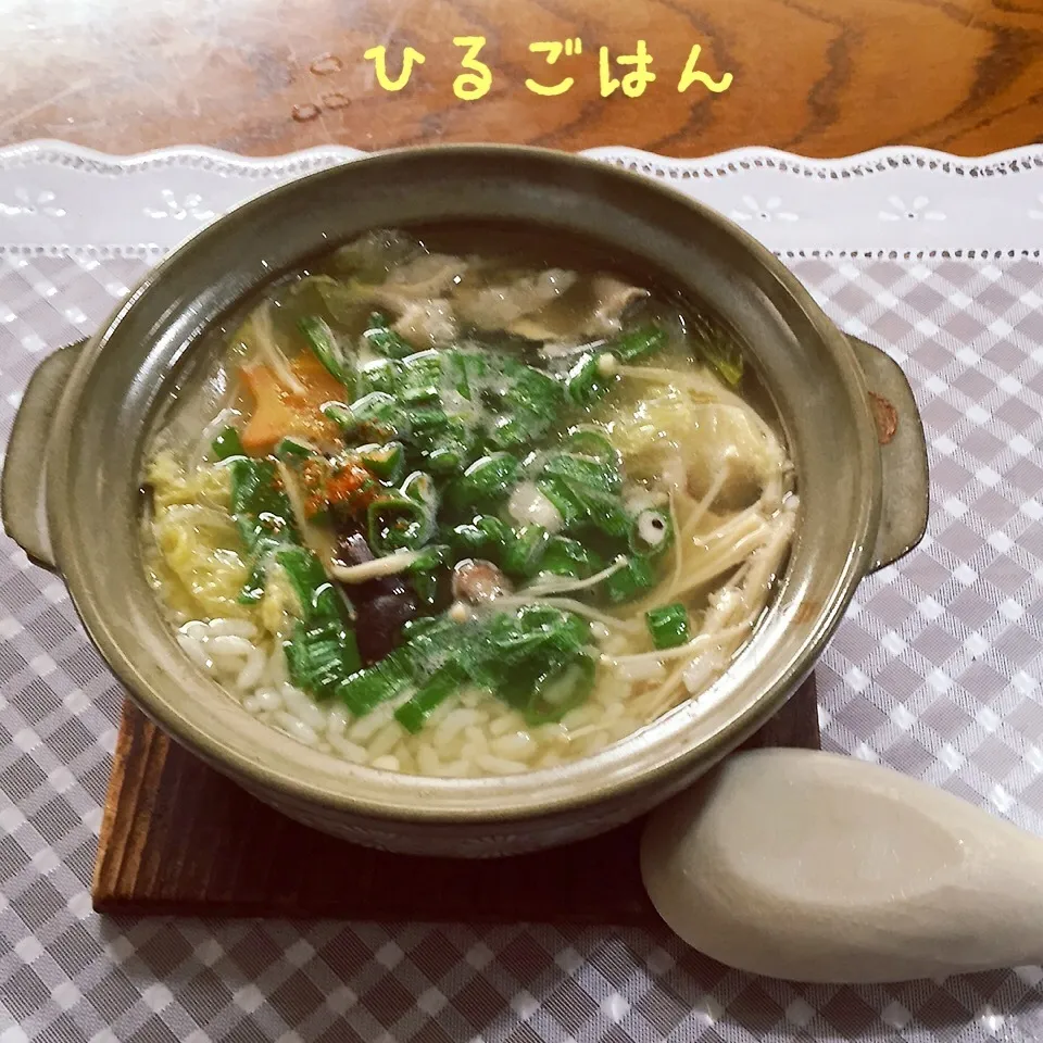 Snapdishの料理写真:お雑炊|yakinasuさん