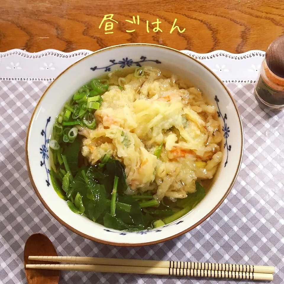 天婦羅うどん〜♪|yakinasuさん