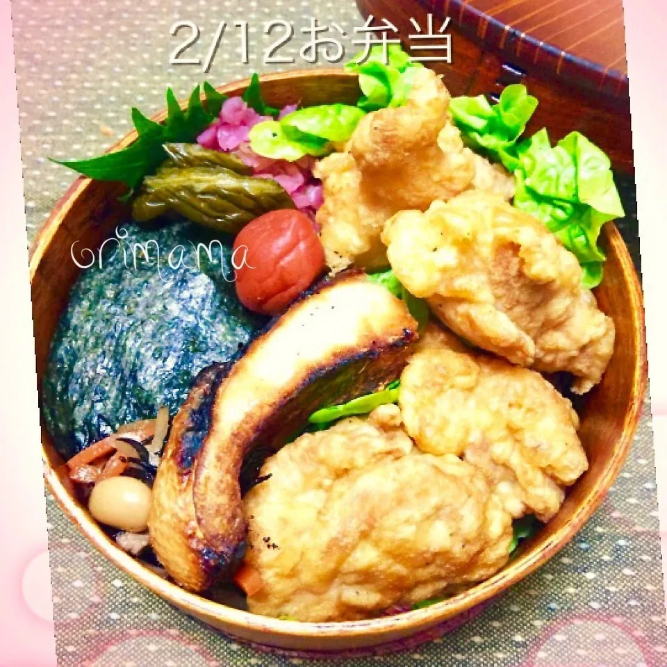 中華唐揚げ軟炸鶏で、のりから弁当☆|chouchouさん