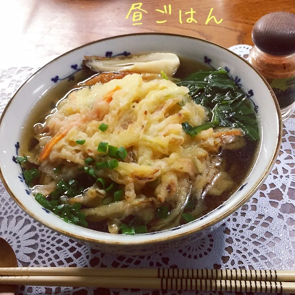 Snapdishの料理写真:テンプラ蕎麦|yakinasuさん