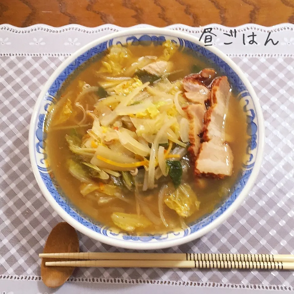 Snapdishの料理写真:野菜ラーメン|yakinasuさん