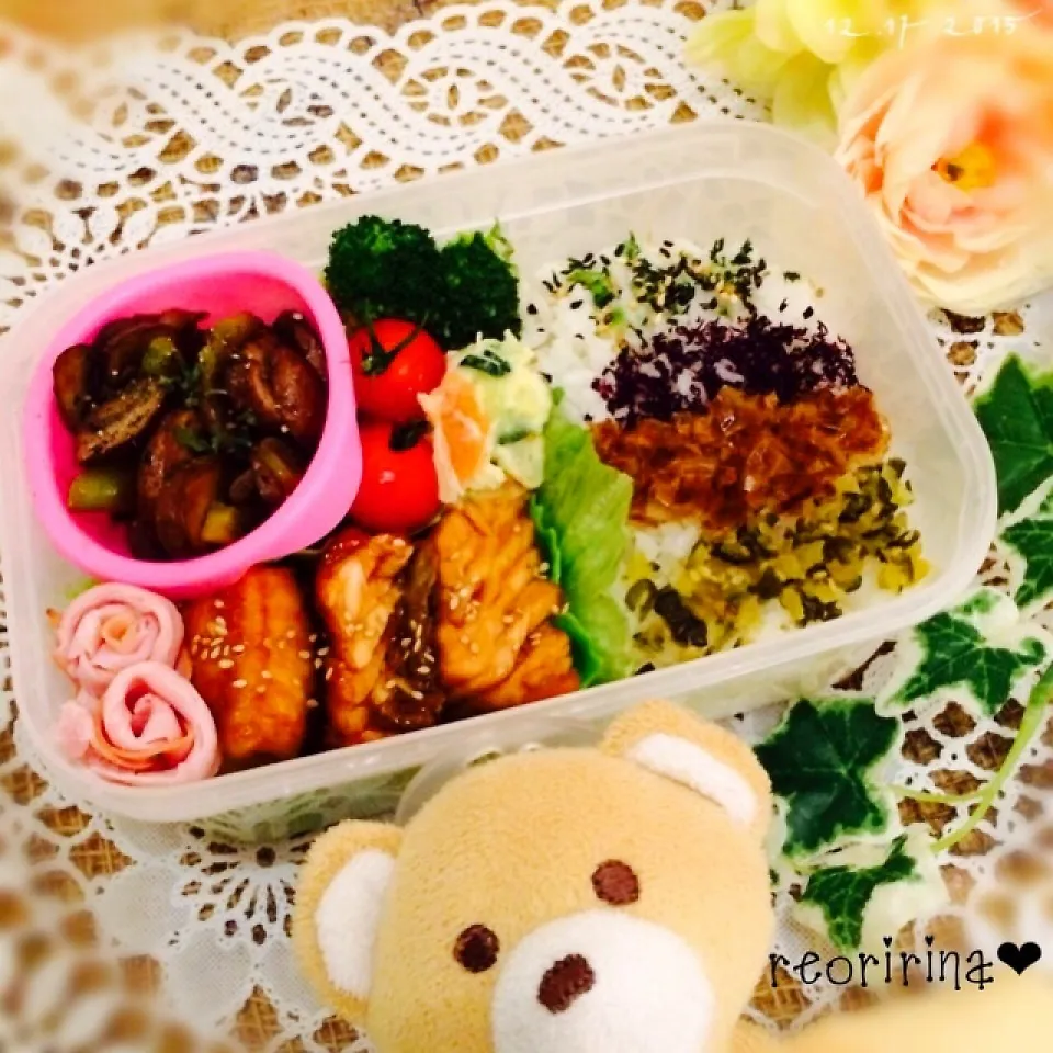 パパのお弁当♡鮭の生姜焼き♡|rさん