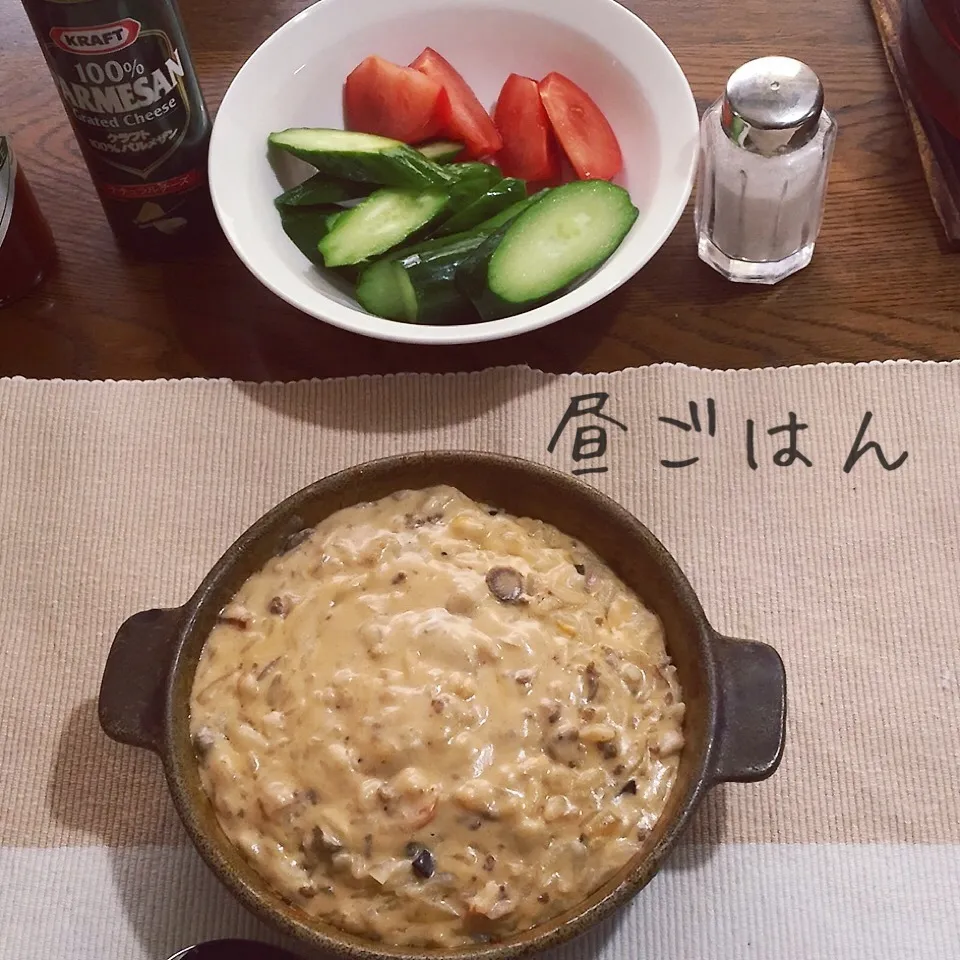 Snapdishの料理写真:クリームリゾット|yakinasuさん