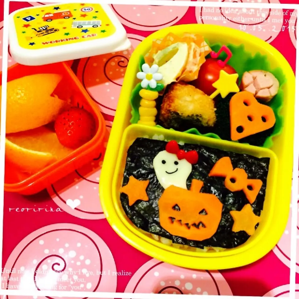 幼稚園のお弁当♡ハロウィン♡|rさん