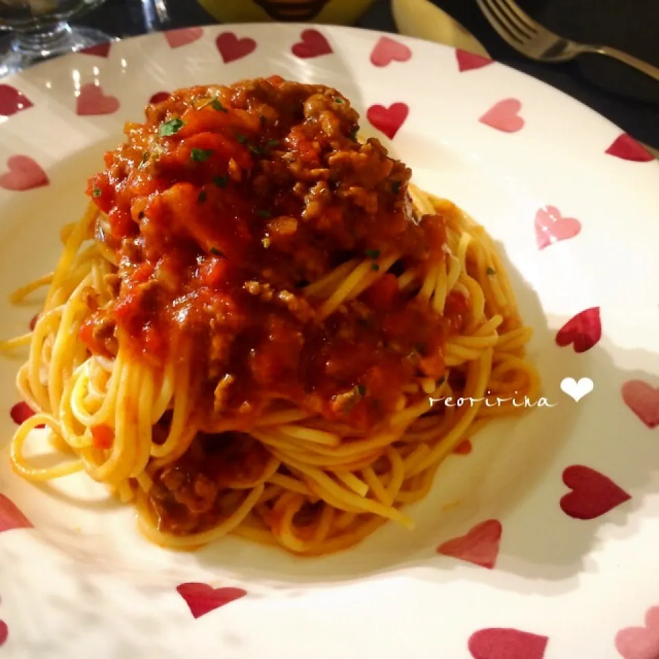 お店の味♡簡単♡ボロネーゼパスタ♡|rさん