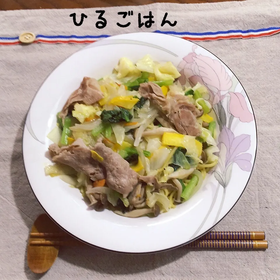 野菜たっぷりな塩焼きそば|yakinasuさん