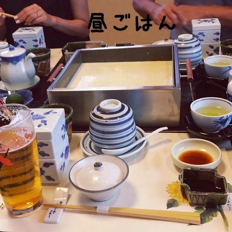 Snapdishの料理写真:豆腐料理のお店でお祝い会席|yakinasuさん