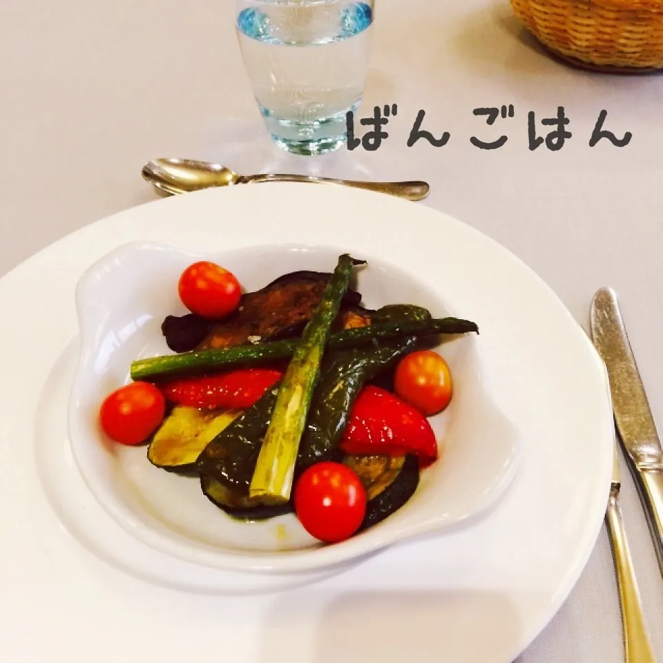 Snapdishの料理写真:野菜のソテー|yakinasuさん