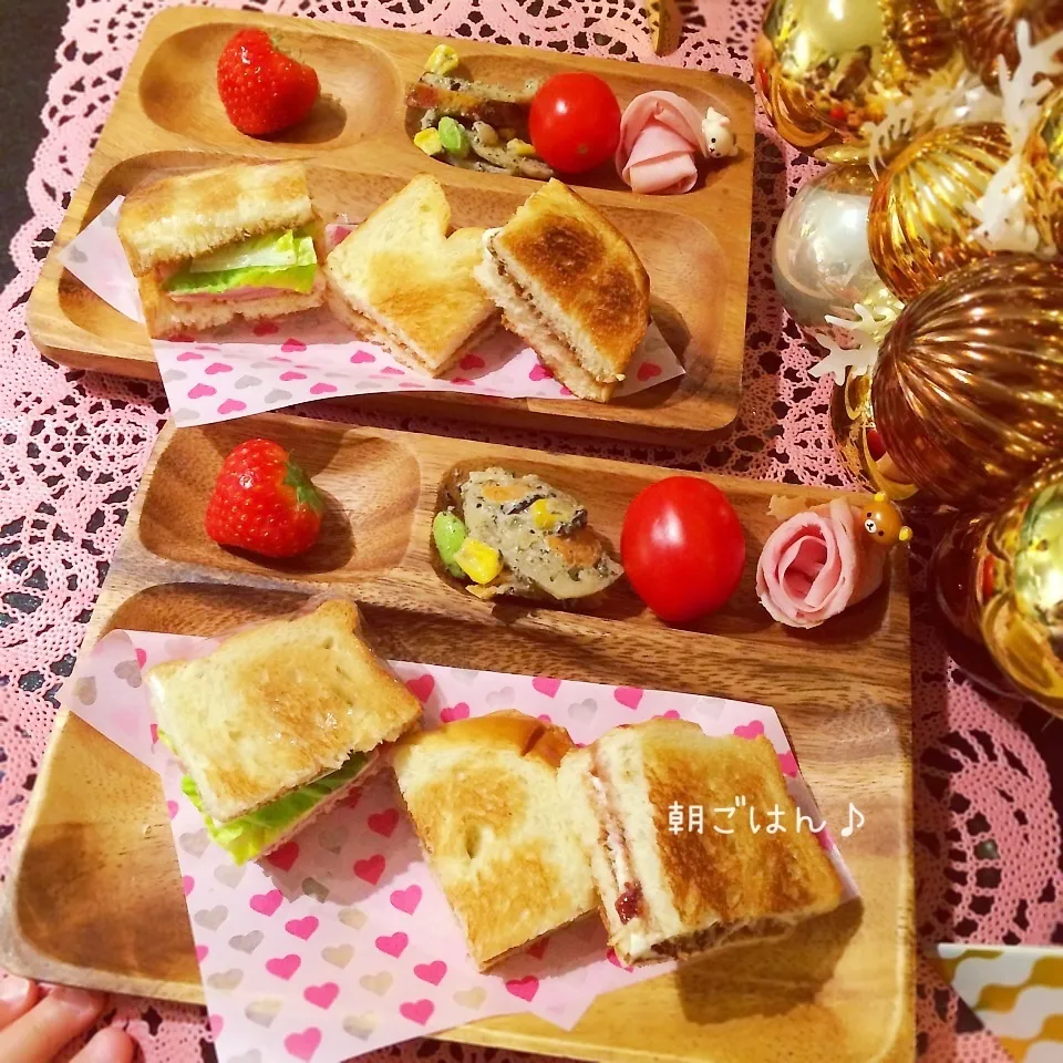 子供たちの朝ごはん♡|rさん