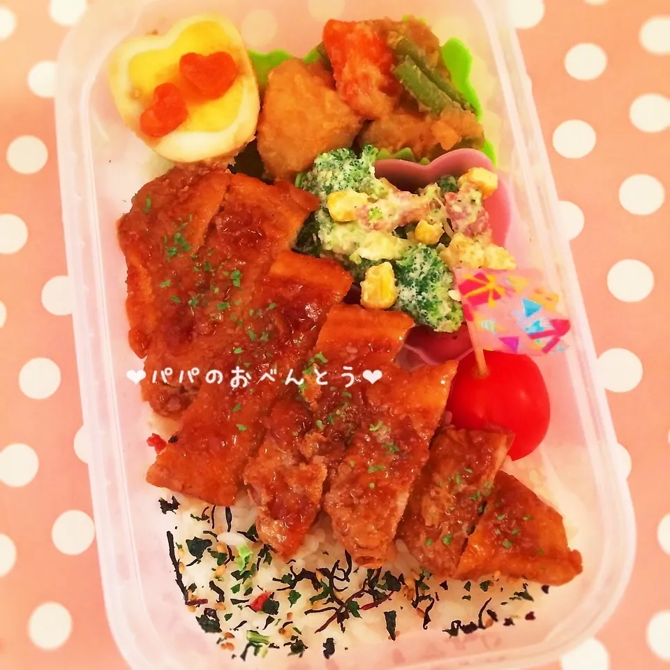 パパのお昼のお弁当♡|rさん