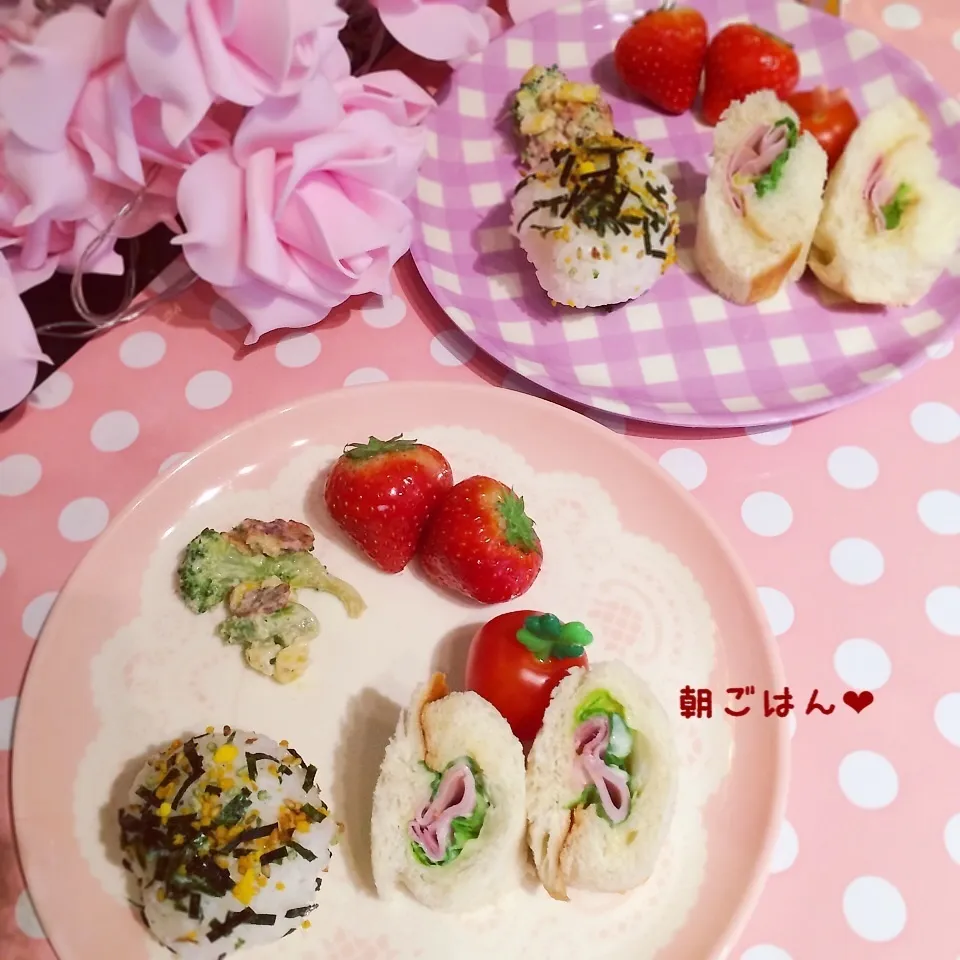 子供たちの朝ごはん♡|rさん