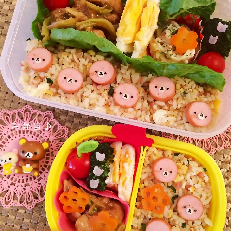 Snapdishの料理写真:お弁当♡リラックマ♡|rさん