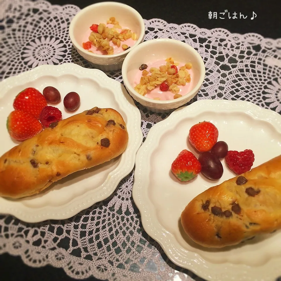 Snapdishの料理写真:朝ごはん♡|rさん