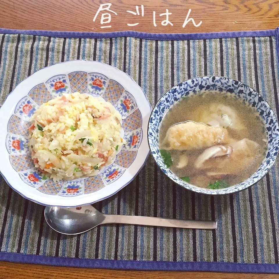 炒飯、スープ餃子|yakinasuさん