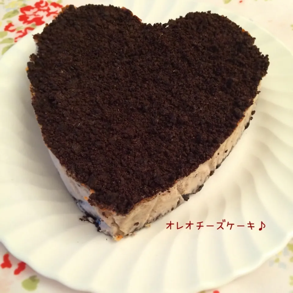 すぐできる♡簡単♡オレオチーズケーキ♡|rさん