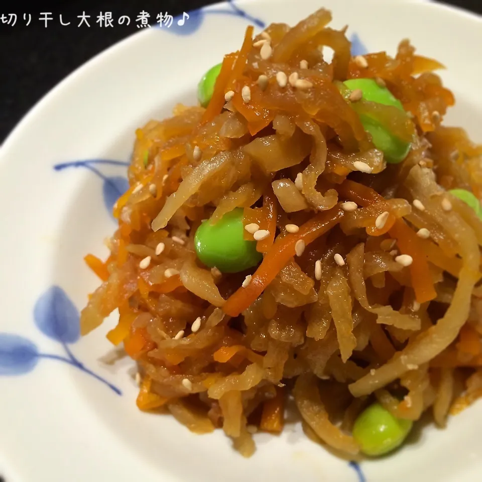 Snapdishの料理写真:切り干し大根の煮物♪|rさん