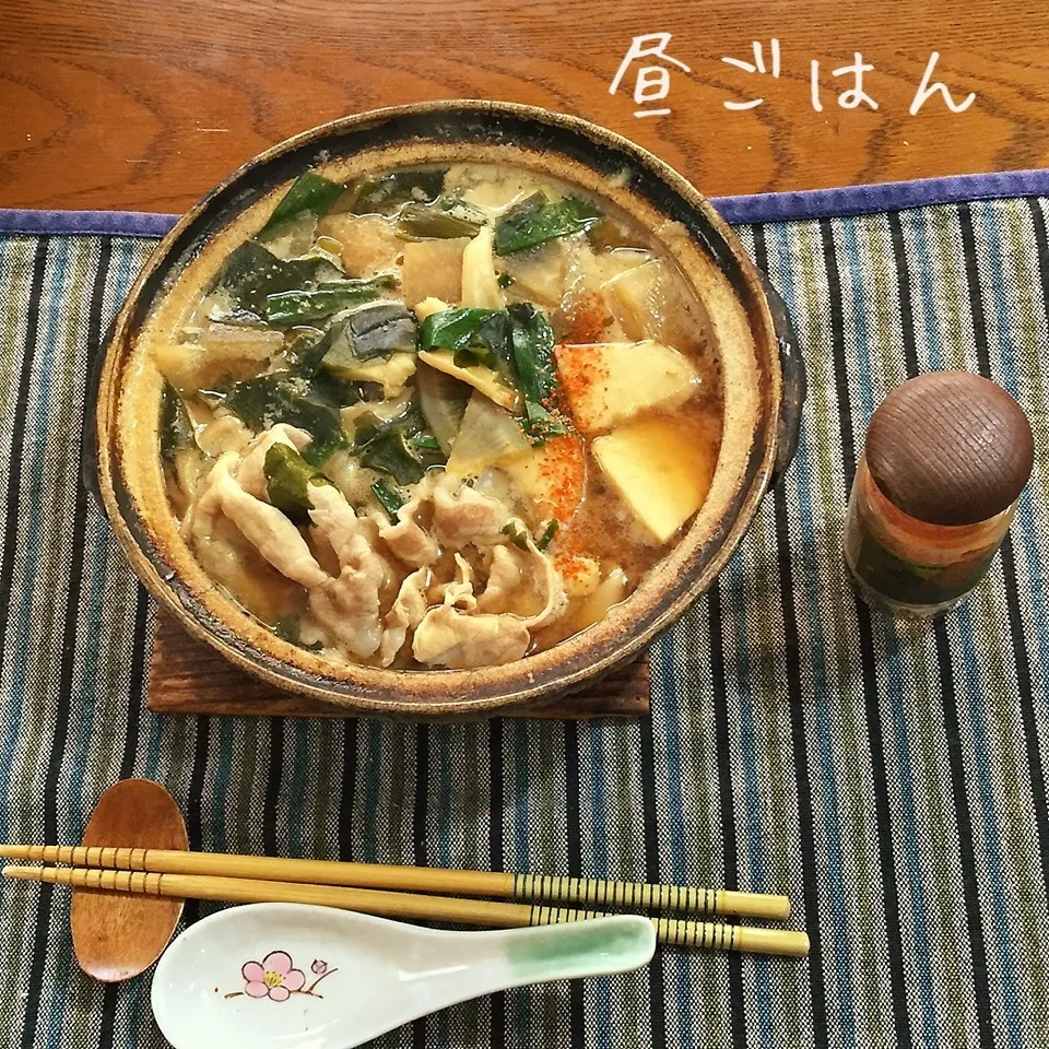 味噌煮込みきしめん|yakinasuさん