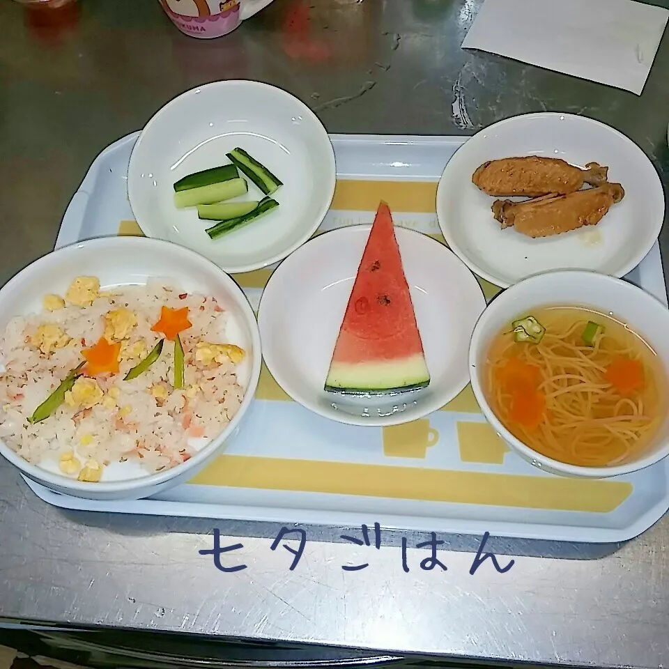 Snapdishの料理写真:七夕ごはん|さっちゃんさん