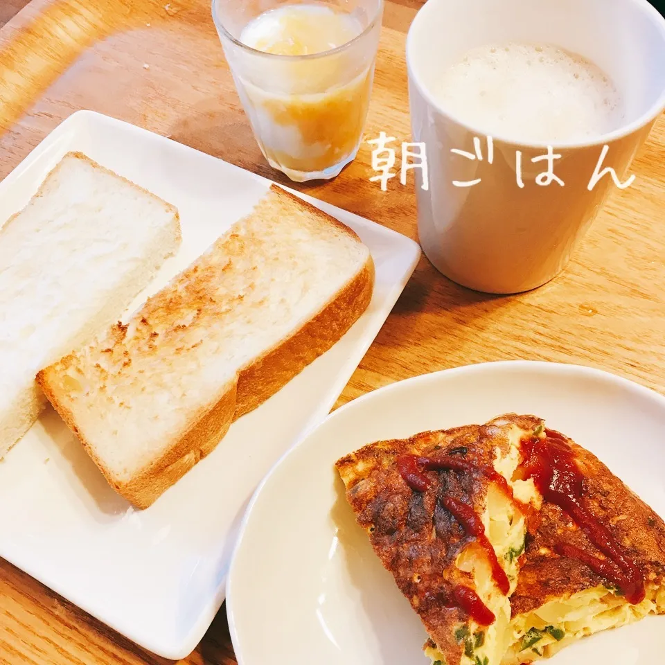 Snapdishの料理写真:朝 2018.6.20|ささなおさん