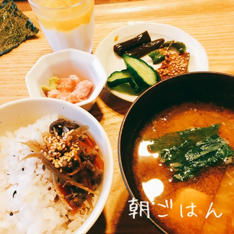 Snapdishの料理写真:朝 2018.6.18|ささなおさん