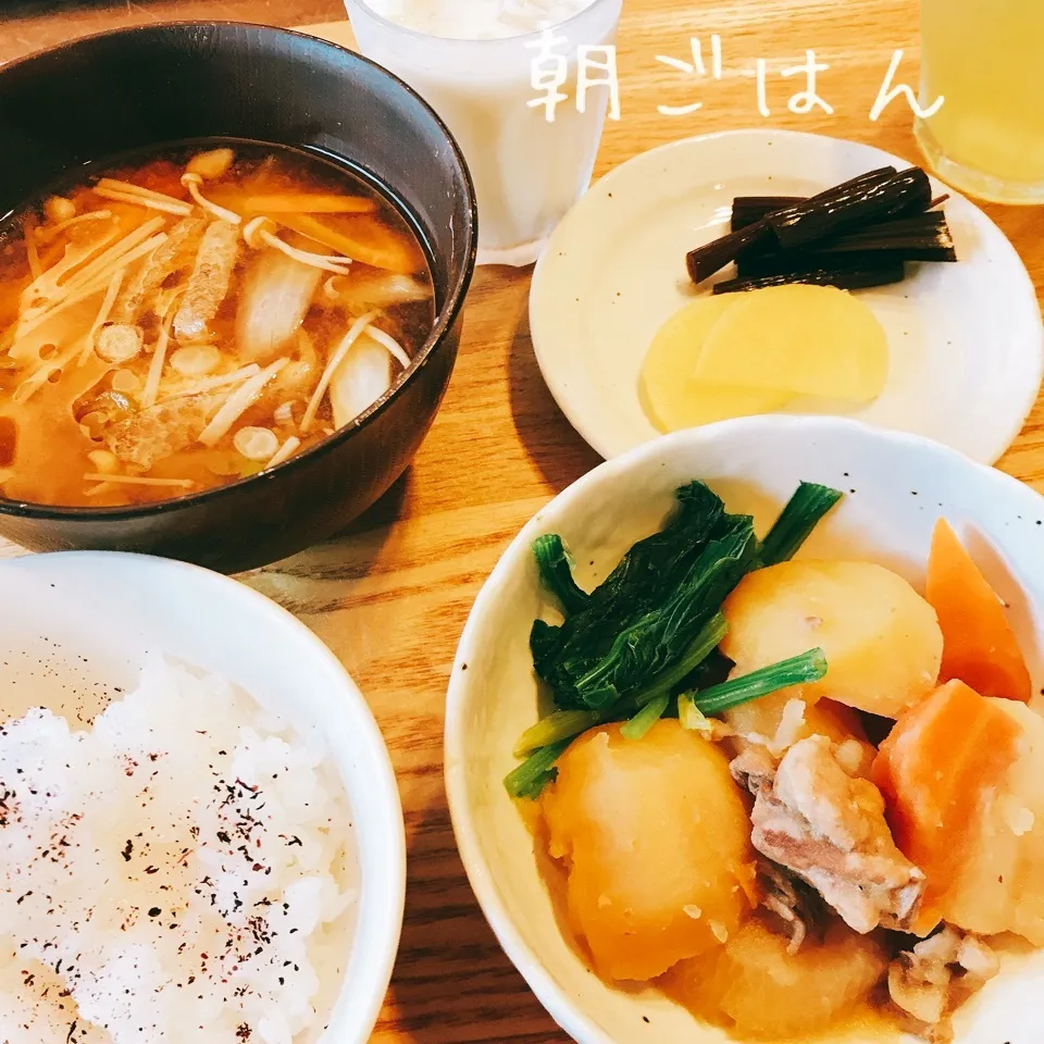 Snapdishの料理写真:朝 2018.6.11|ささなおさん