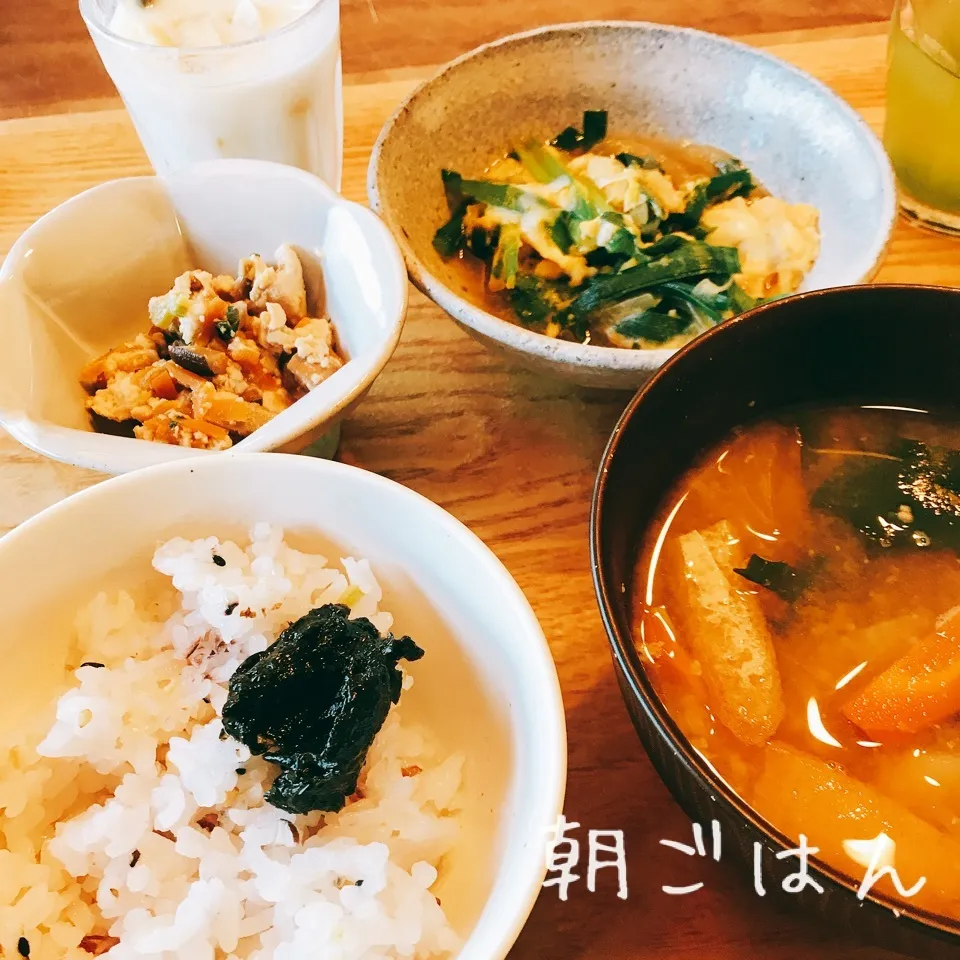 Snapdishの料理写真:朝 2018.5.24|ささなおさん