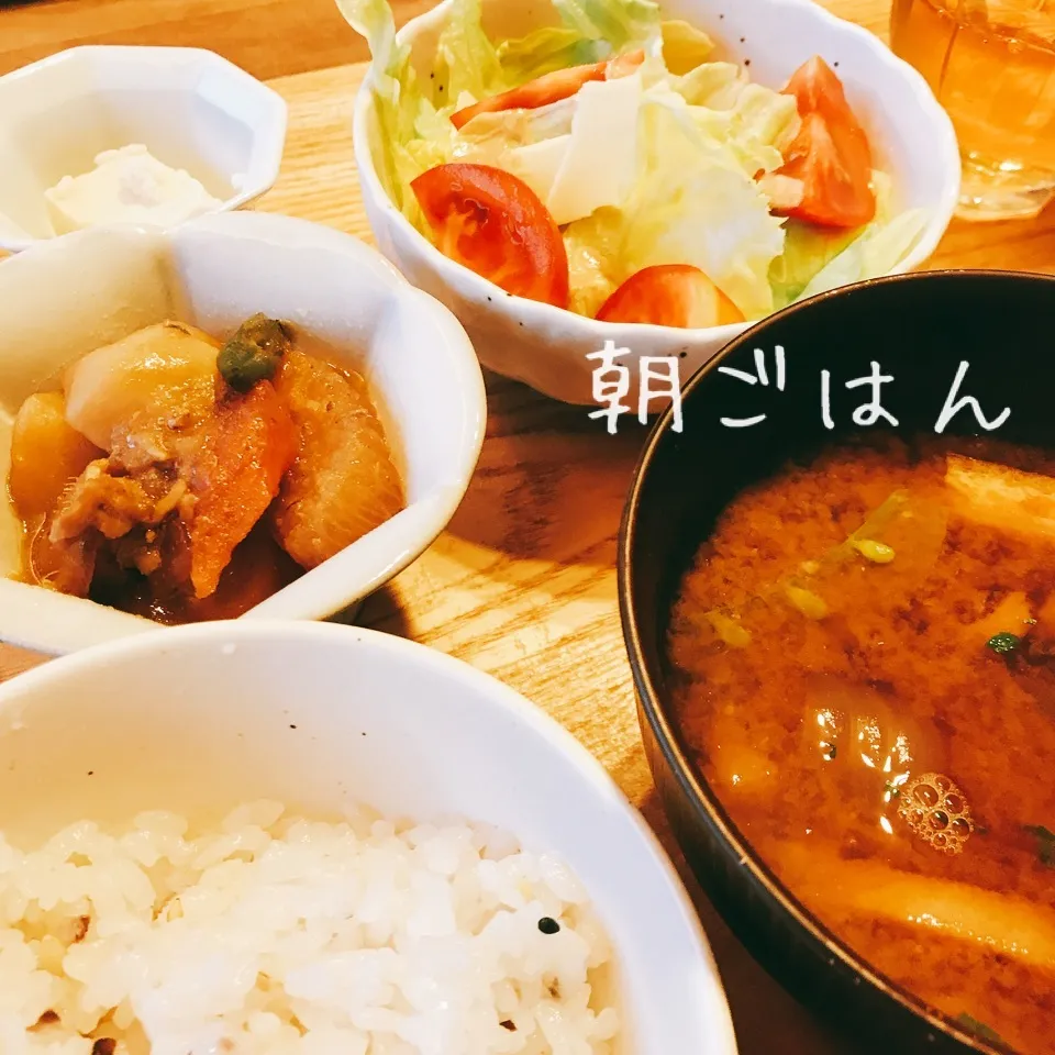 Snapdishの料理写真:朝2018.5.7|ささなおさん