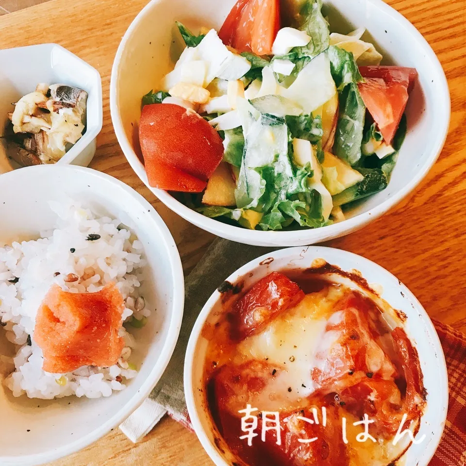 Snapdishの料理写真:朝 2018.4.28|ささなおさん