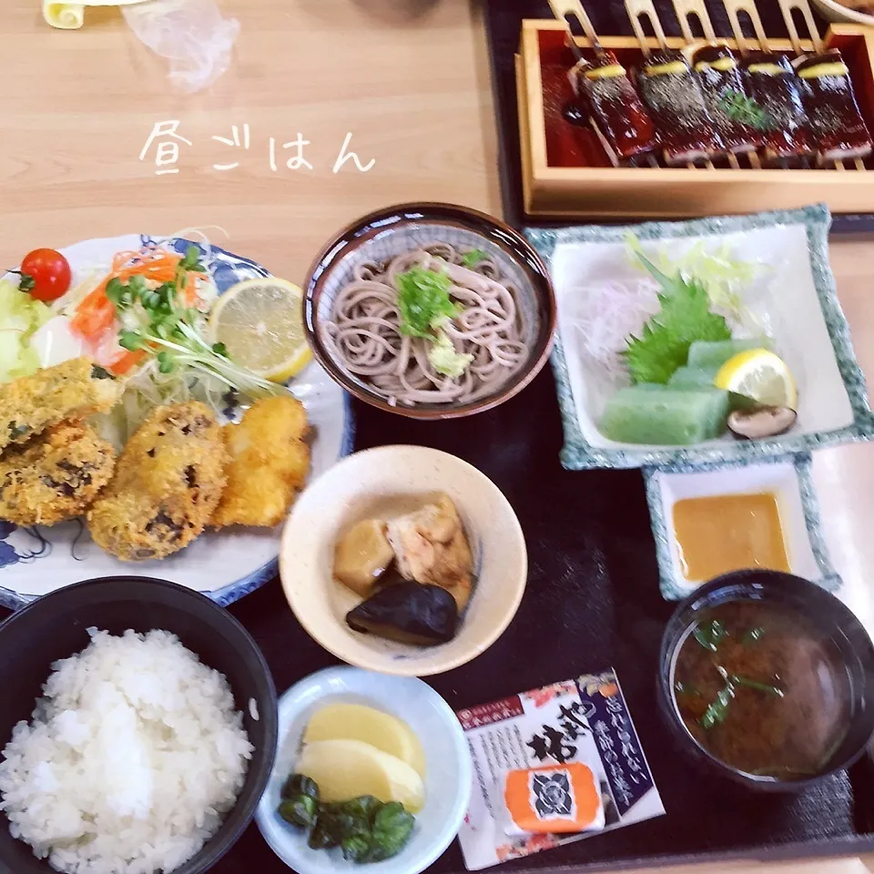 Snapdishの料理写真:山の椎茸定食|yakinasuさん