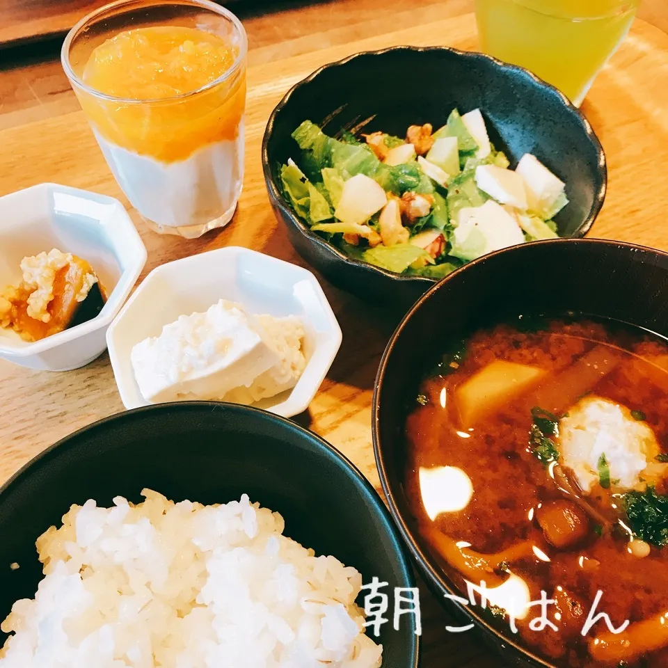 Snapdishの料理写真:朝 2018.4.12|ささなおさん